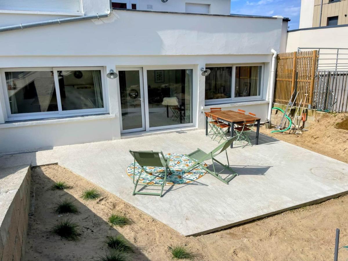 Le Beachhaus - Appartement Avec Jardin A 100M De La Mer Cucq Exteriér fotografie